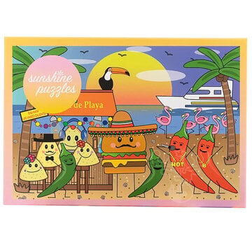 Sunshine Puzzles Sunshine Cabana De Playa Puzzle 1000pcs