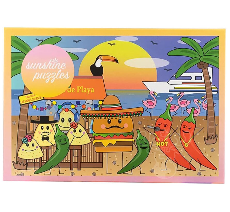 Sunshine Cabana De Playa Puzzle 1000pcs
