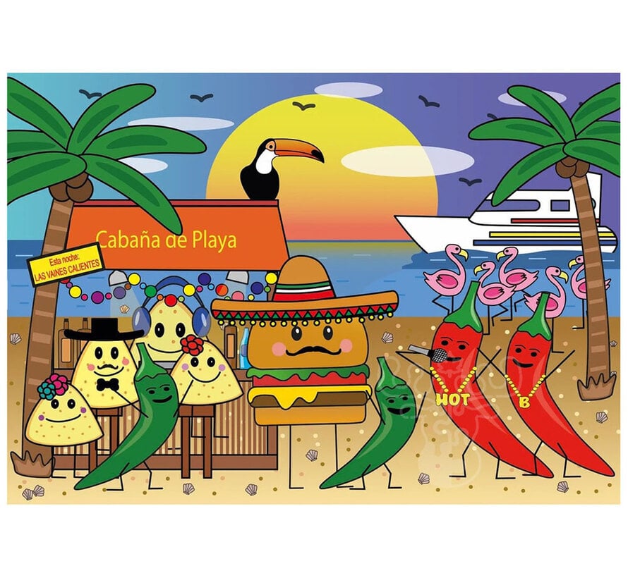 Sunshine Cabana De Playa Puzzle 1000pcs