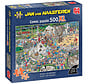 Jumbo Jan van Haasteren - The Zoo Puzzle 500pcs XL