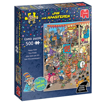Jumbo Jumbo Jan van Haasteren - Happy 90th! 500pcs