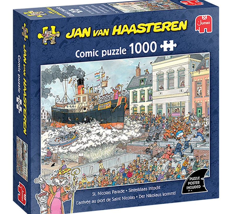 Jumbo Jan van Haasteren - St Nicolas Parade Puzzle 1000pcs