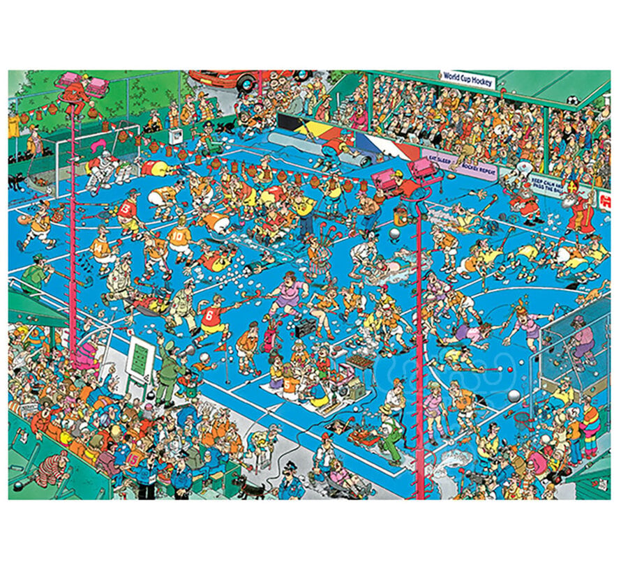 Jumbo Jan van Haasteren - Hockey Championships Puzzle 1000pcs