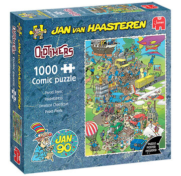 Jumbo Jumbo Jan van Haasteren - Parcel Panic (Oldtimers) Puzzle 1000pcs