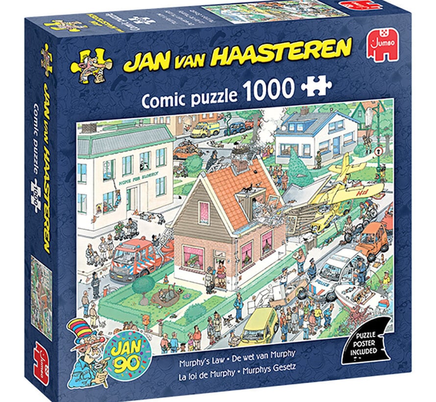Jumbo Jan van Haasteren - Murphy's Law Puzzle 1000pcs