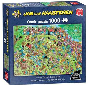 Jumbo Jumbo Jan van Haasteren - Seize the Cheese! Puzzle 1000pcs