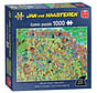 Jumbo Jan van Haasteren - Seize the Cheese! Puzzle 1000pcs