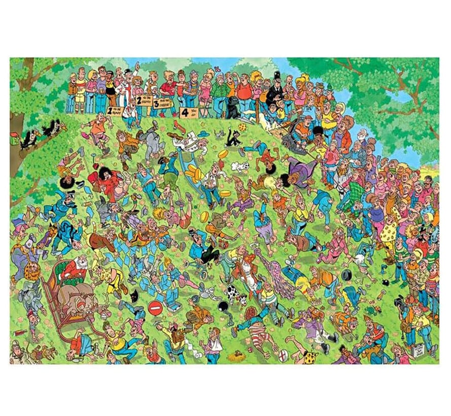 Jumbo Jan van Haasteren - Seize the Cheese! Puzzle 1000pcs
