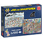 Jumbo Jan van Haasteren - Give us some space & All dressed up Puzzle 2 x 1000pcs