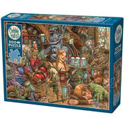 Cobble Hill Puzzles Cobble Hill Brewing Up Trouble Puzzle 500pcs