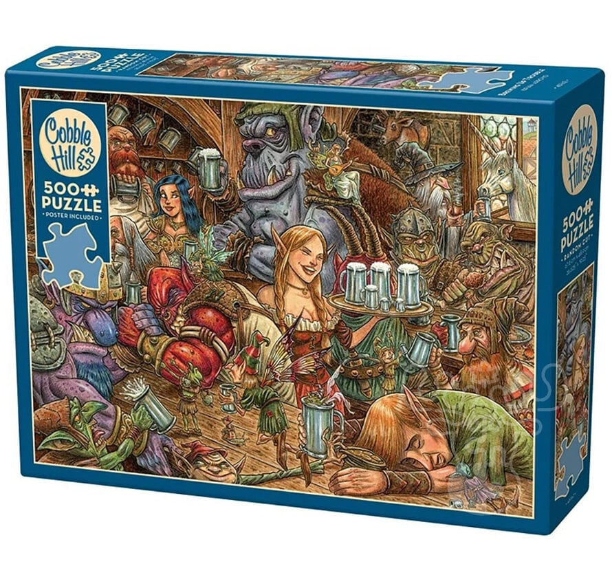 Cobble Hill Brewing Up Trouble Puzzle 500pcs