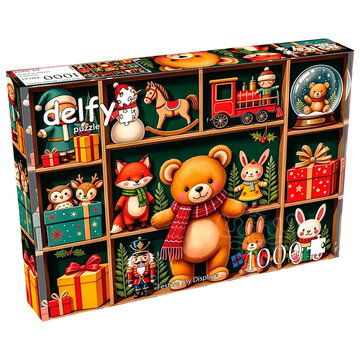 Delfy Delfy Festive Toy Display Puzzle 1000pcs