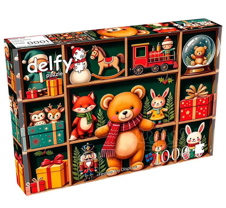 Delfy Festive Toy Display Puzzle 1000pcs
