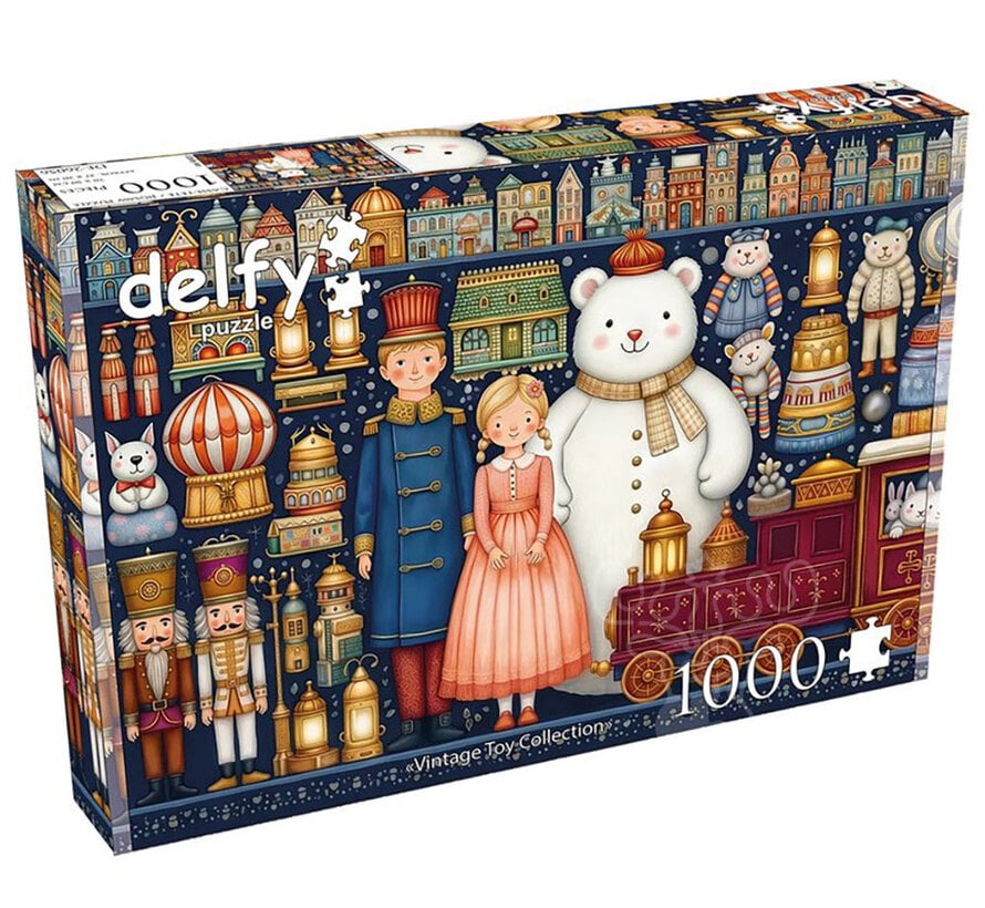 Delfy Vintage Toy Collection Puzzle 1000pcs