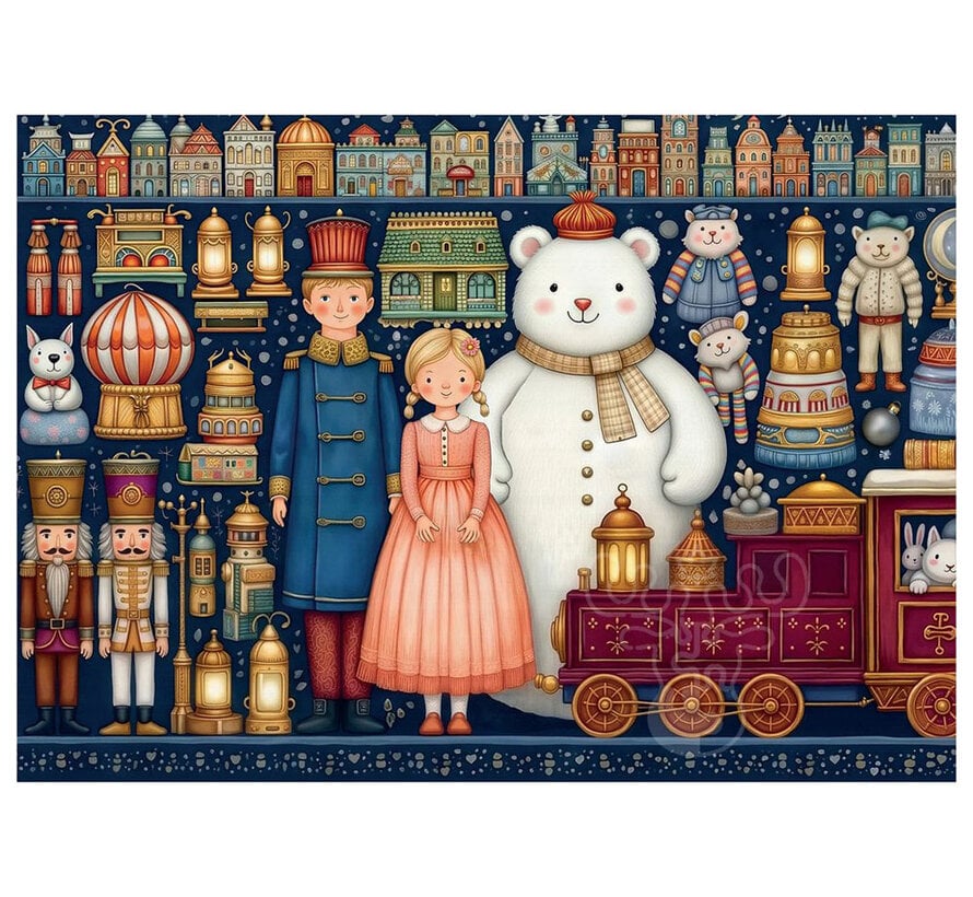Delfy Vintage Toy Collection Puzzle 1000pcs