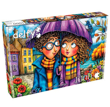Delfy Delfy Under One Umbrella Puzzle 1000pcs