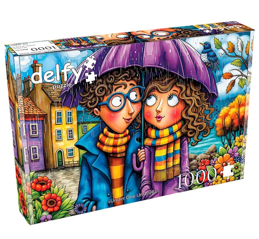 Delfy Under One Umbrella Puzzle 1000pcs