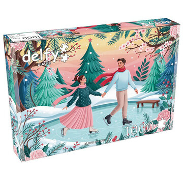 Delfy Delfy Love on Ice Puzzle 1000pcs