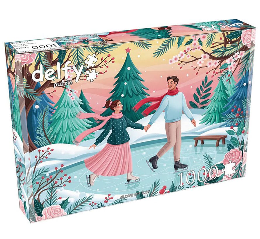 Delfy Love on Ice Puzzle 1000pcs