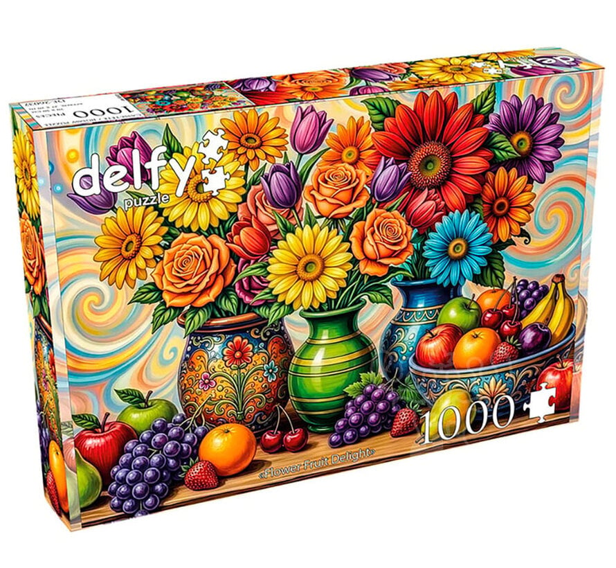 Delfy Flower Fruit Delight Puzzle 1000pcs