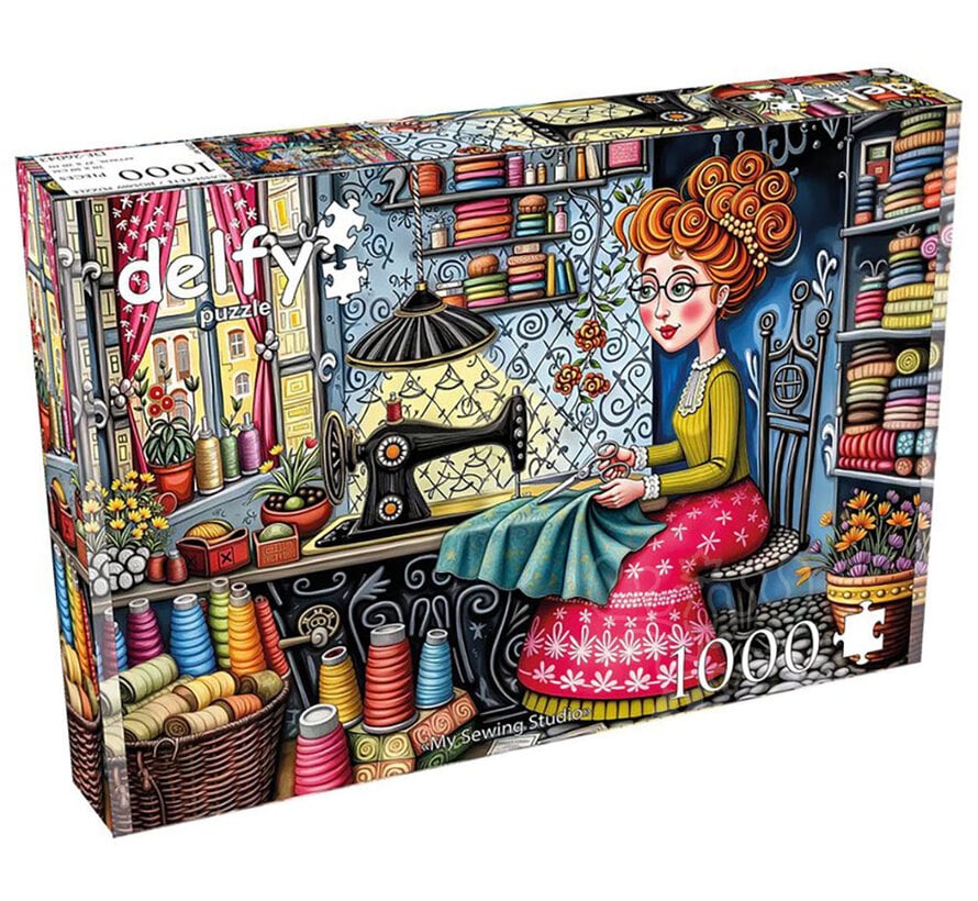 Delfy My Sewing Studio Puzzle 1000pcs