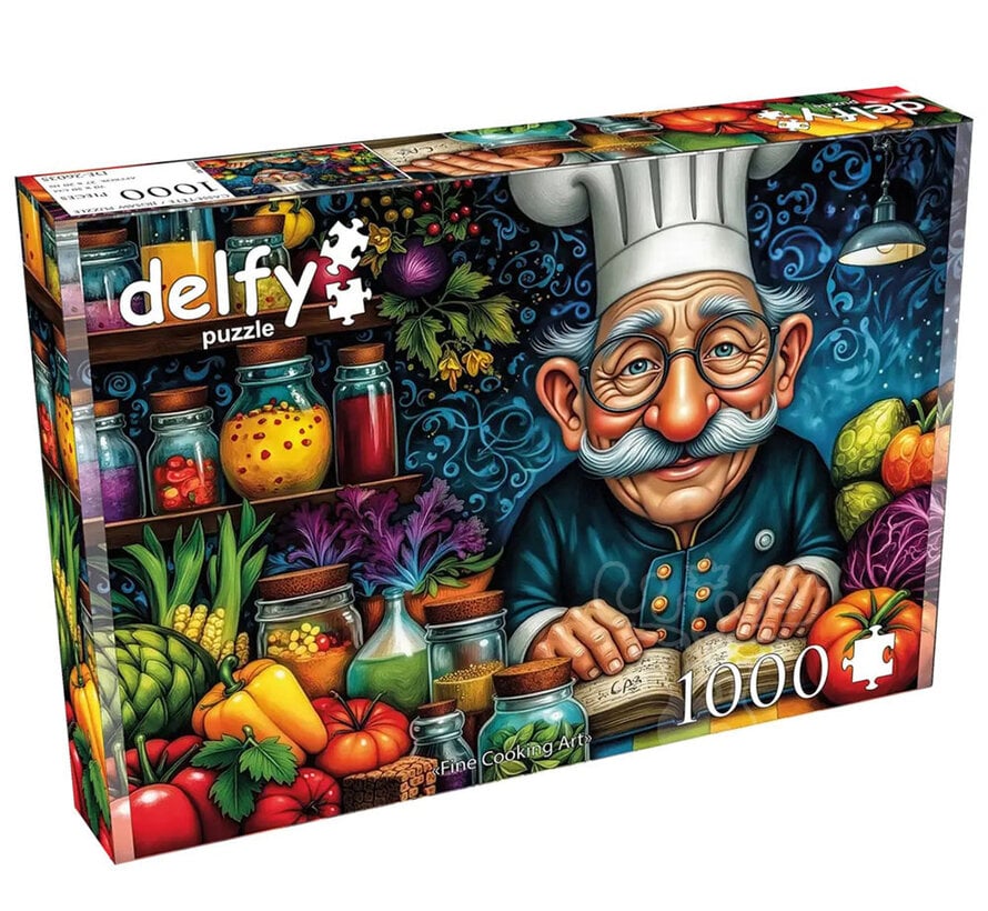 Delfy Fine Cooking Art Puzzle 1000pcs