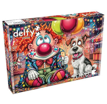 Delfy Delfy The Gentle Clown Puzzle 1000pcs