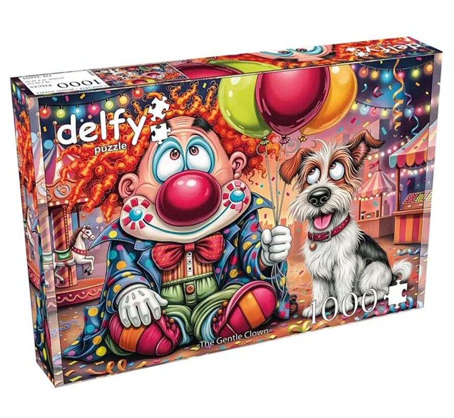Delfy The Gentle Clown Puzzle 1000pcs
