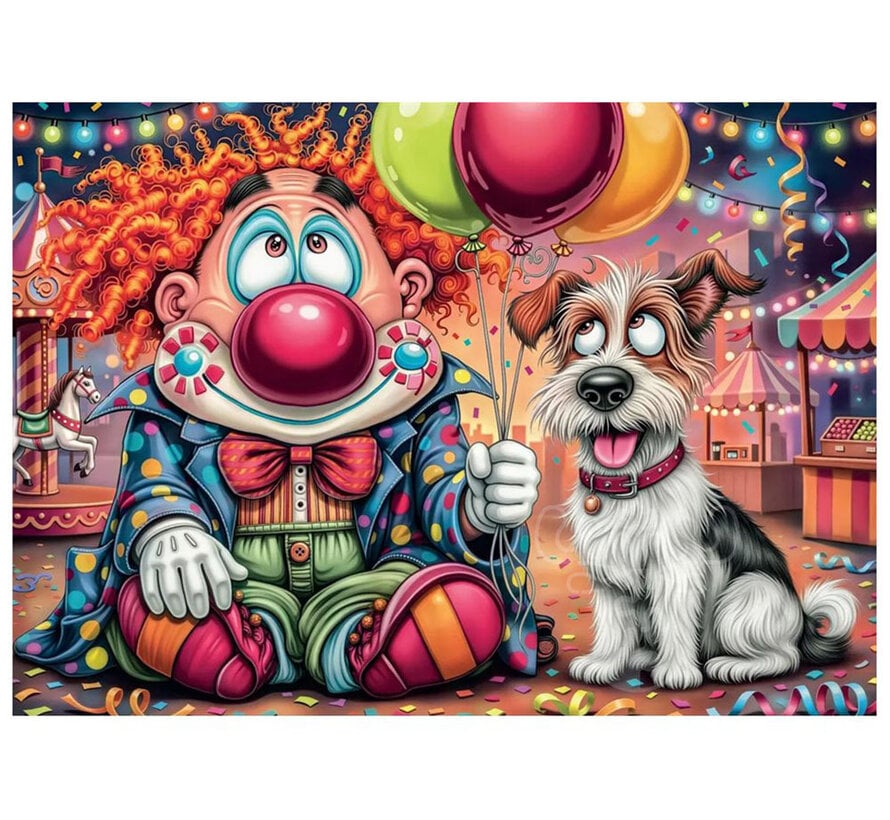 Delfy The Gentle Clown Puzzle 1000pcs