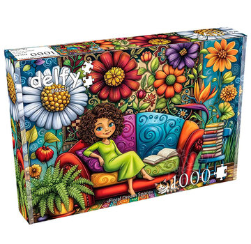 Delfy Delfy Floral Dream Space Puzzle 1000pcs
