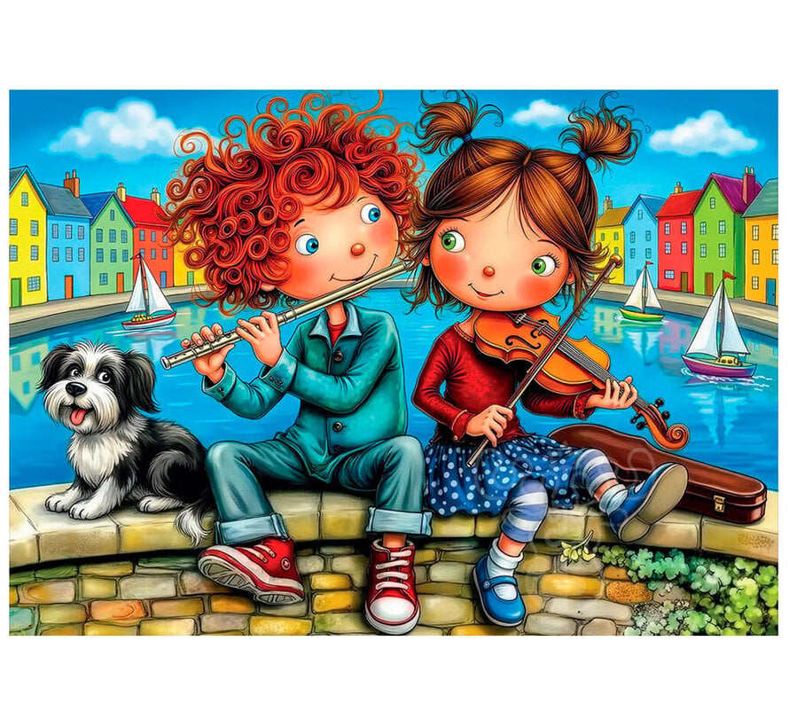 Delfy Little Music Makers Puzzle 1000pcs