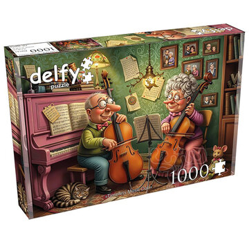 Delfy Delfy Timeless Music Duo Puzzle 1000pcs
