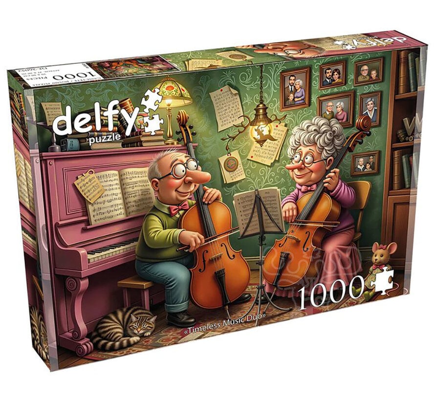 Delfy Timeless Music Duo Puzzle 1000pcs