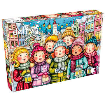 Delfy Delfy Winter Choir Harmony Puzzle 1000pcs
