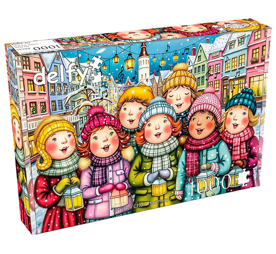 Delfy Winter Choir Harmony Puzzle 1000pcs