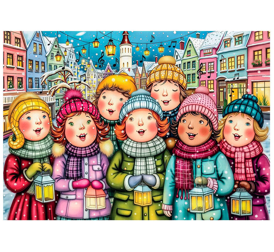 Delfy Winter Choir Harmony Puzzle 1000pcs