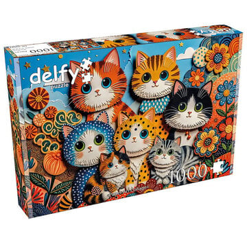 Delfy Delfy Paper Art Collage Puzzle 1000pcs