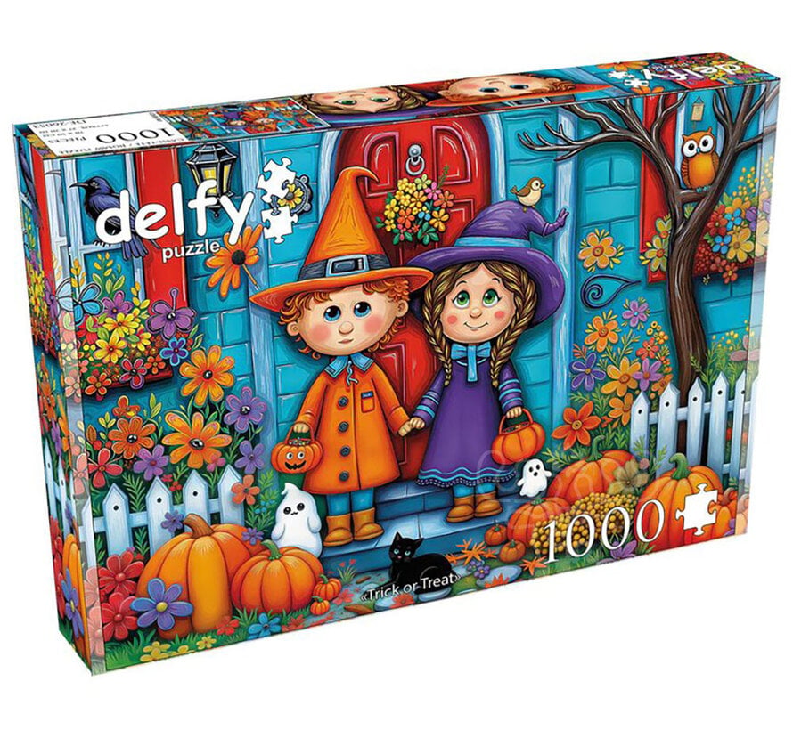 Delfy Trick or Treat Puzzle 1000pcs