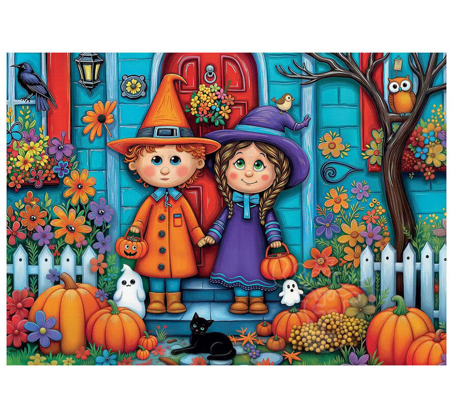Delfy Trick or Treat Puzzle 1000pcs