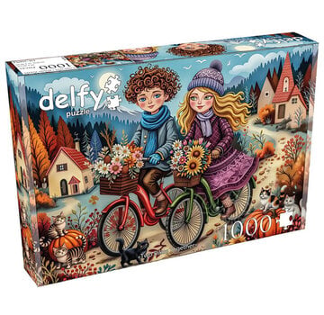 Delfy Delfy Two Bikes Together Puzzle 1000pcs