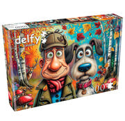 Delfy Delfy Behind the Tree Puzzle 1000pcs