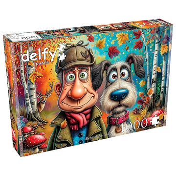 Delfy Delfy Behind the Tree Puzzle 1000pcs