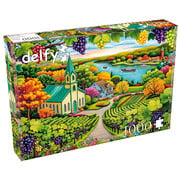 Delfy Delfy Coastal Vineyard Puzzle 1000pcs