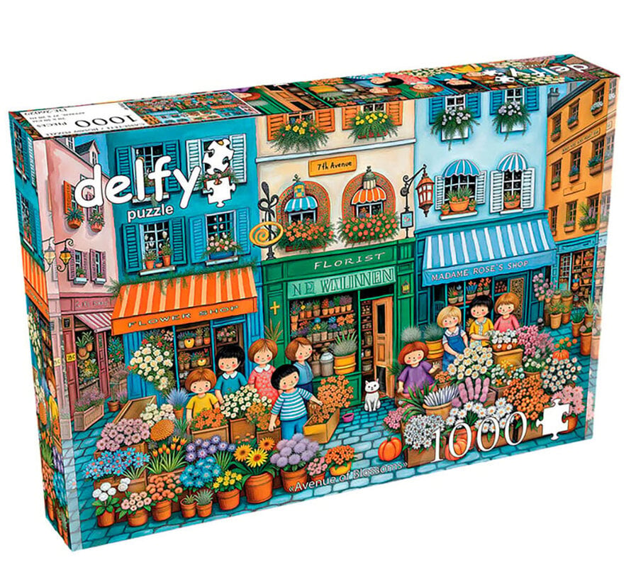 Delfy Avenue of Blossoms Puzzle 1000pcs