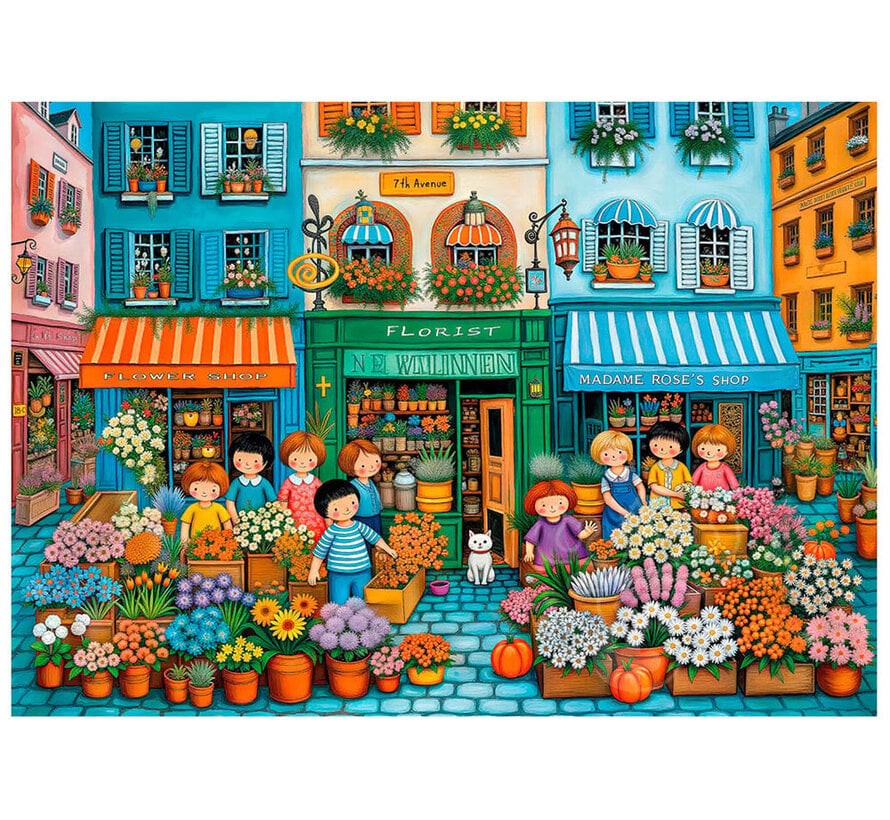 Delfy Avenue of Blossoms Puzzle 1000pcs
