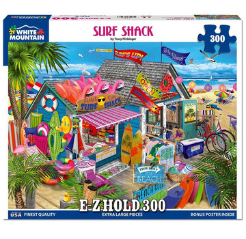 White Mountain White Mountain Surf Shack E-Z Hold Puzzle 300pcs