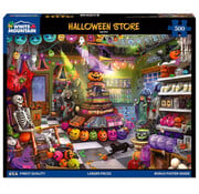 White Mountain White Mountain The Halloween Store Puzzle 500pcs