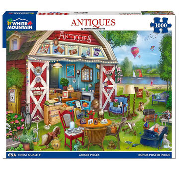 White Mountain White Mountain Antiques Puzzle 1000pcs