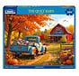 White Mountain The Quilt Barn  Puzzle 1000pcs