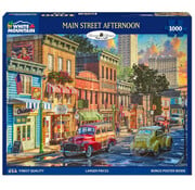 White Mountain White Mountain Mainstreet Afternoon Puzzle 1000pcs